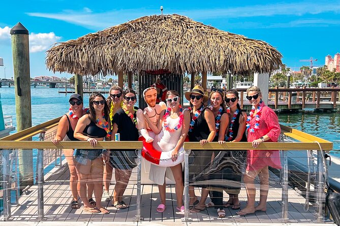 Go Tiki Tours Clearwater#1 Floating Tiki Boat Bathroom on Board - Meeting and Location