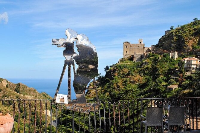 Godfather Private Tour and Taormina Boat Tour With Lunch
