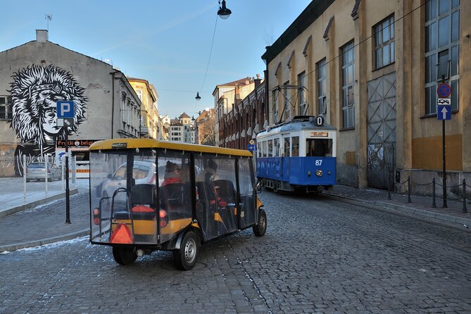 Group Tour Around Krakow by Golf Cart and Visit in Schindler Museum With Ticket - Tour Overview