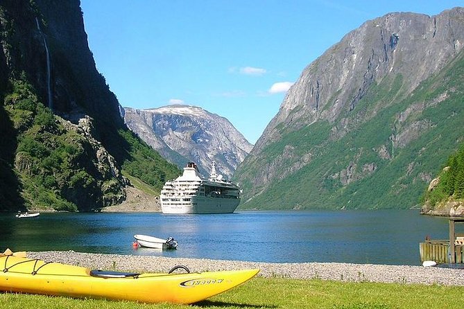 Guided Day Tour - Premium Nærøyfjord Cruise and Flåm Railway