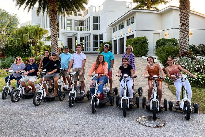 Guided Electric Trike Tour – Downtown Naples Florida