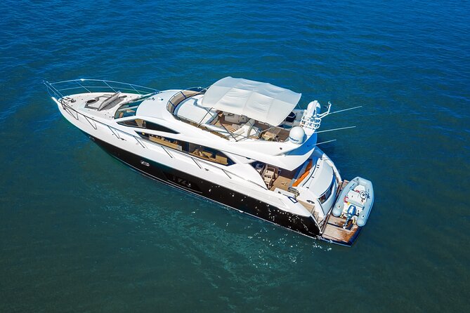 Half-Day 70-Feet Sunseeker Yacht Rental in Miami