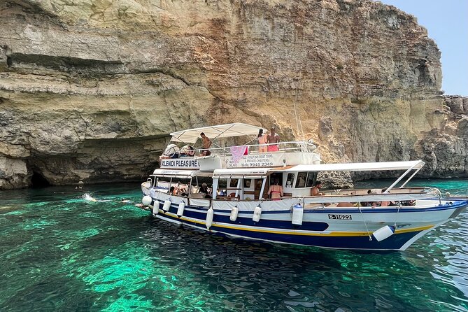 Half Day Cruise – Comino, Gozo, Blue & Crystal Lagoon, and Caves