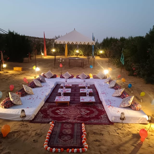 Half Day Desert Safari With Camel Ride & Dinner