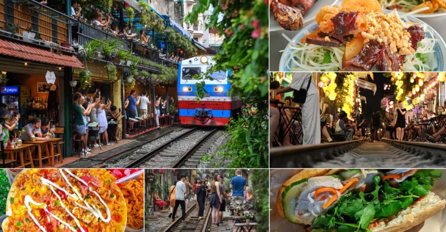 Hanoi: Private Tour Of Tasting and Train Street Experience