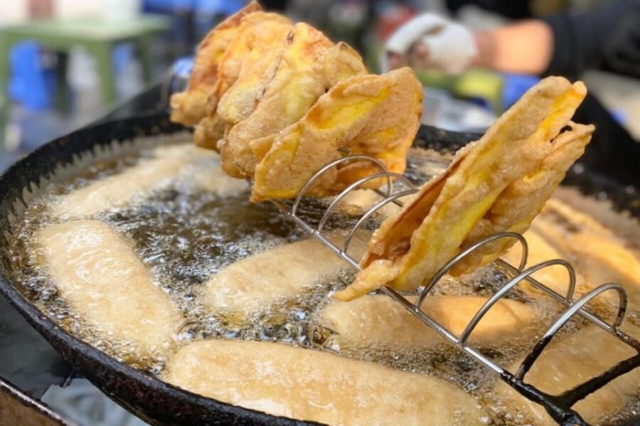 Hanoi Street Food Tour, Train-Street Visit | Hanoi, Vietnam