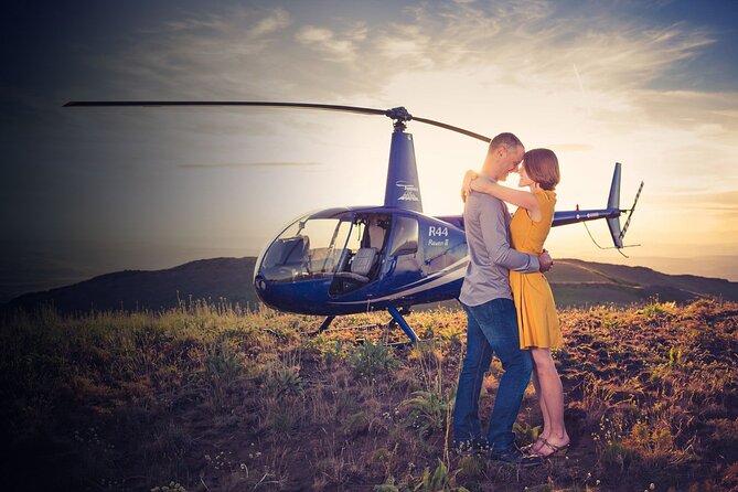 Helicopter Flying Over Belgrade