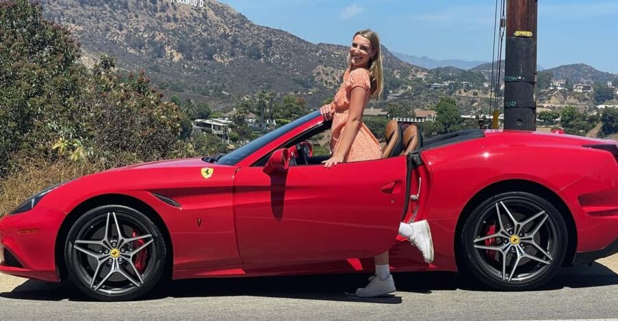 Hollywood: Hollywood Sign Ferrari Tour With Option to Drive