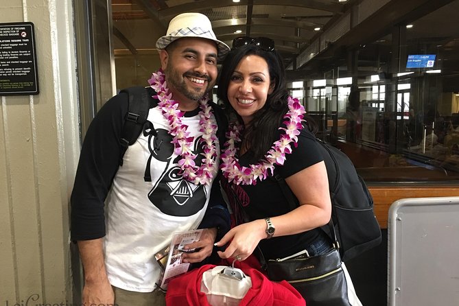 Honeymoon Airport Lei Greeting on Kona Hawaii