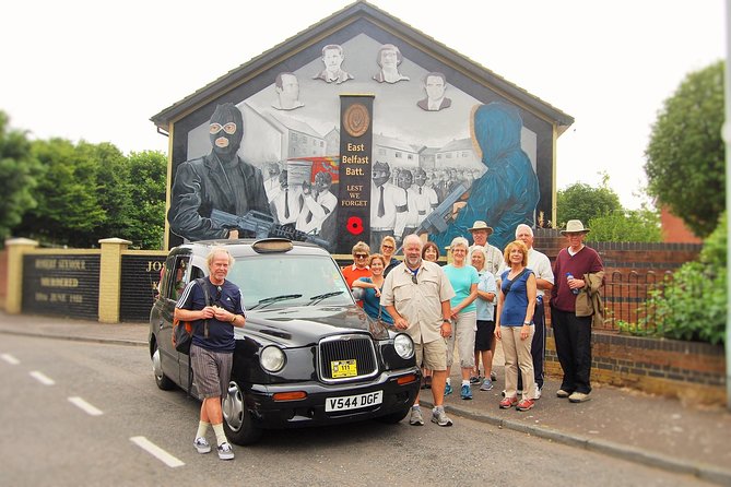Iconic 2hr Belfast Taxi Tour the Troubles