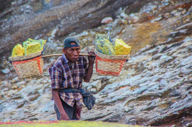 Ijen Bluefire Tour Start and Finish Bali