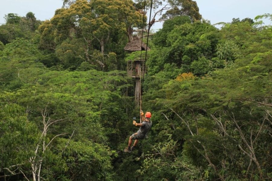 Iquitos: Full Day | Canopy (Zip Line) and Hanging Bridges
