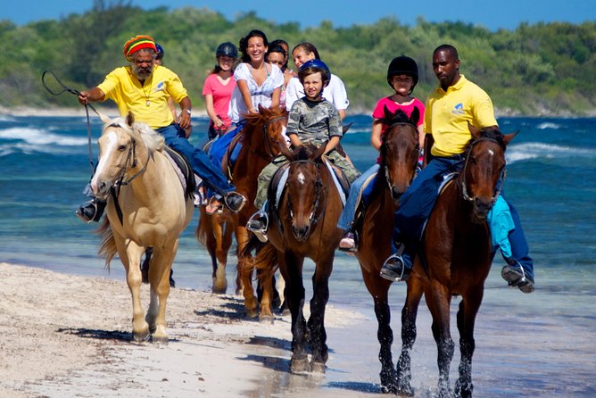 Jamaica Zipline and Horseback Ride N Swim Adventure Tour From Ocho Rios