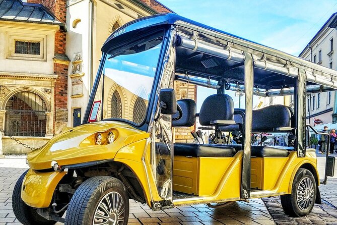 Jewish Quarter Tour by Golf Cart and Schindlers Museum in Krakow
