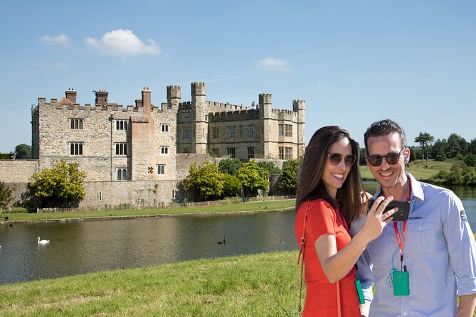 Leeds Castle Canterbury and Dover Private Tour From London