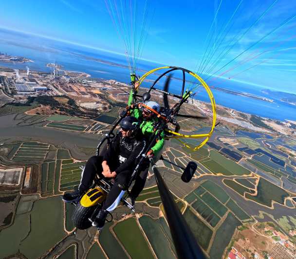 Lisbon: Paratrike Flight – Rio Sado