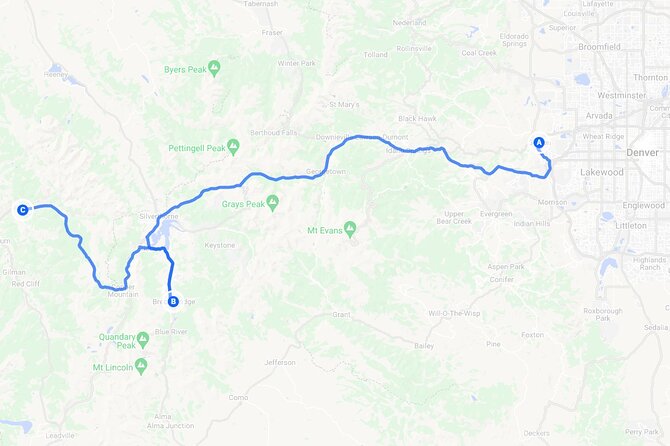 Listen to a Tour Guide While You Drive Between Golden and Vail / Breckenridge
