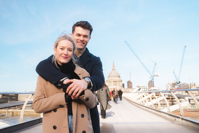 London: Photoshoot at St.Pauls Cathedral & Millennium Bridge