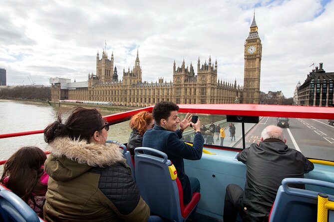 London Tour Hop-On Hop-Off Bus Optional Thames River Cruise