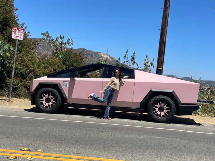 Los Angeles: 30-Minute Hollywood Sign Tesla Cyber Truck Tour