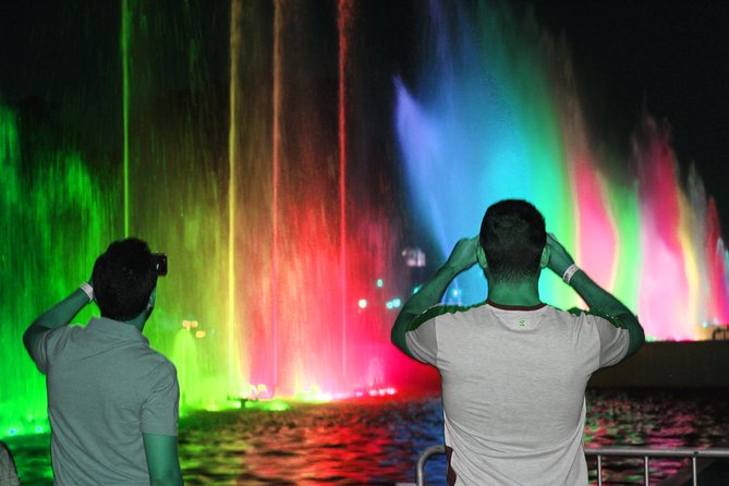 Magic Fountains Park & Barranco by Night - Transport Included - Highlights of the Tour Itinerary