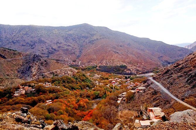 Marrakech Day Trip to the Atlas Mountains, Four Valleys and Camel Ride Waterfall