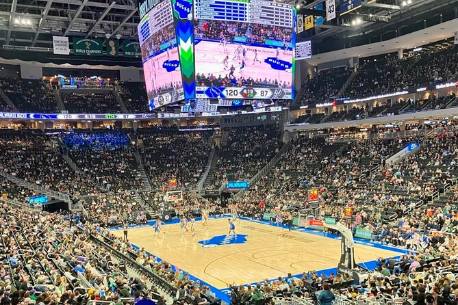 Milwaukee Bucks Basketball Game Ticket at Fiserv Forum