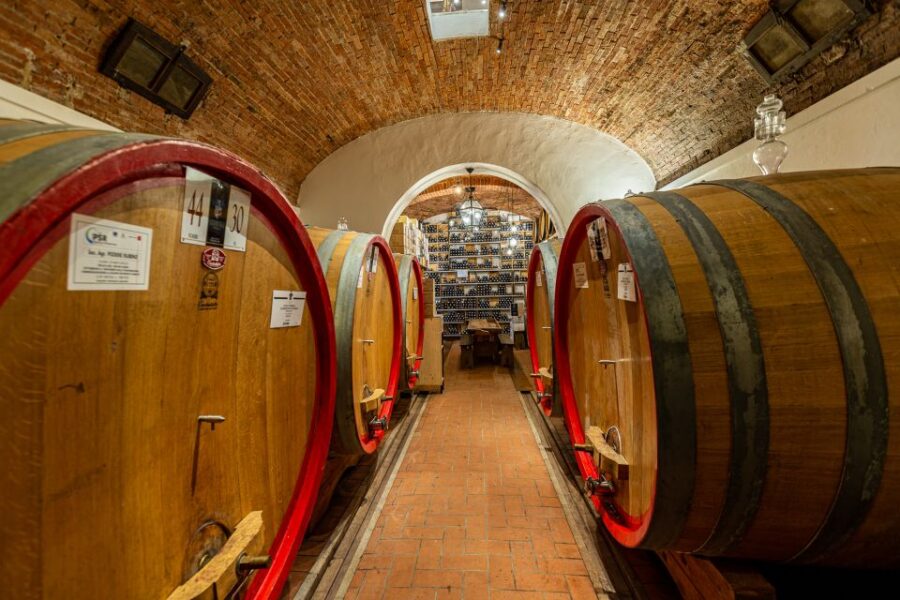 Montepulciano: Guided Winery Tour With Tasting & Appetizers