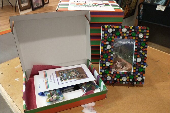 Mosaic Picture Frame Art Kit in Estes Park