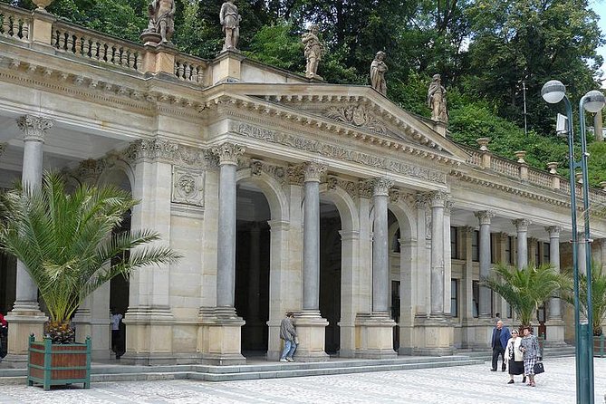 Moser Glassworks and Jan Becher Museum and Karlovy Vary Private Tour From Prague