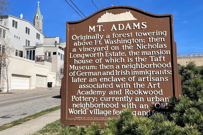 Mount Adams Historic Smartphone Guided App GPS Audio Walking Tour