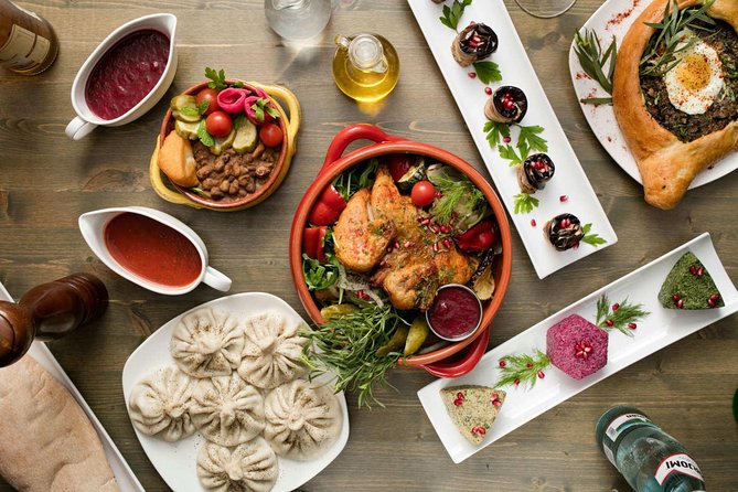 MTSKHETA & TBILISI Cultural & Gourmet Tour Organic Wine Tasting and Lunch