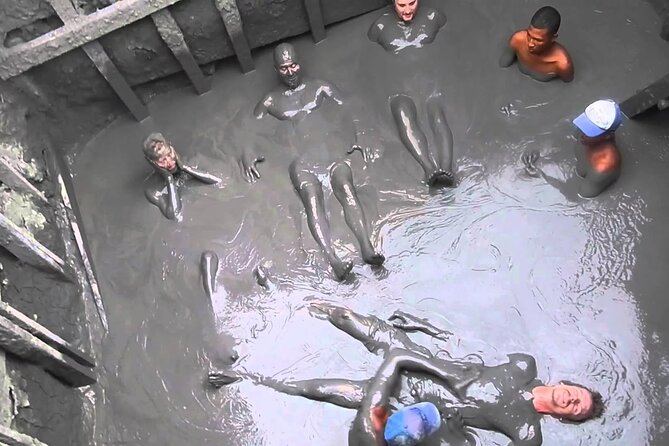 Mud Volcano Including Pool and Beach