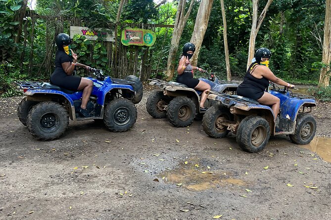 Negril Private Day Tour: ATV Ride, Party Catamaran & Ricks Cafe