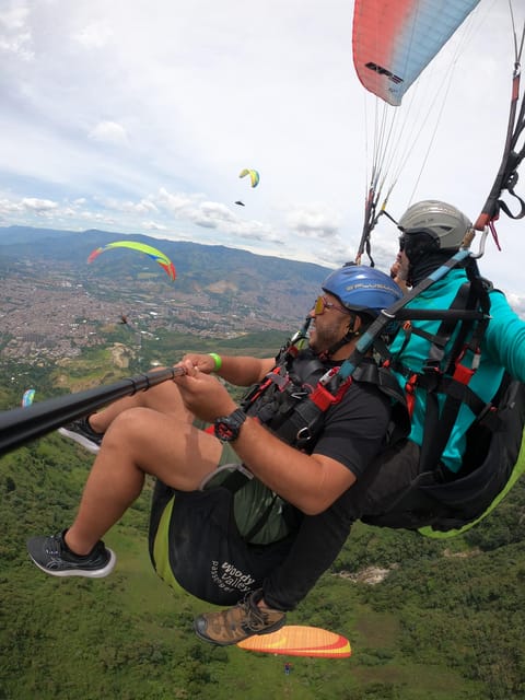 Paragliding Over Medellin in San Felix With Shuttle Service