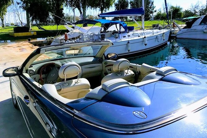 Private Cabrio 5 Hours Santorini Highlights Tour
