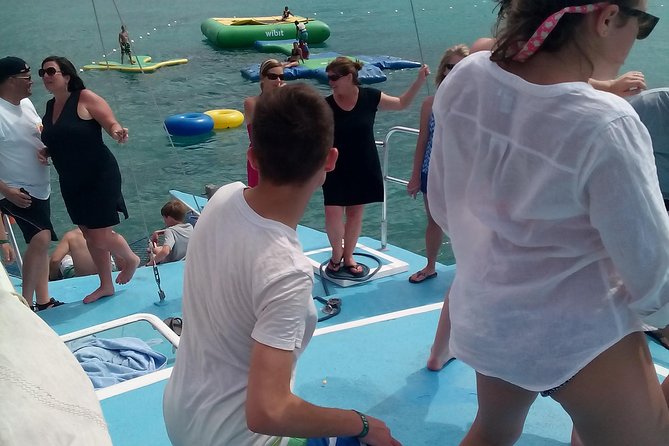 Private Catamaran Sail Snorkel Private Group Boat Tour Falmouth Jamaica