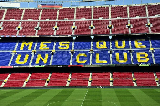 Private FC Barcelona Stadium Visit & Montjuic Mountain E-Bike Tour