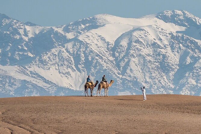 Private Full Day Tour in Agafay Desert and Atlas Mountains