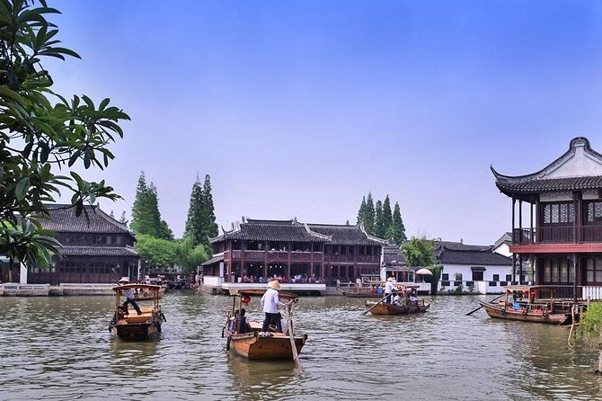 Private Shanghai Shore Excursion Tour to Zhujiajiao Water Town With Lunch and Boat Ride