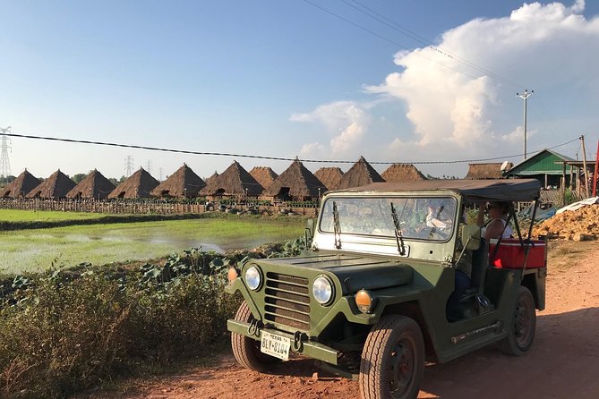 Private Siem Reap Countryside Tour by Jeep With Local Food Experience