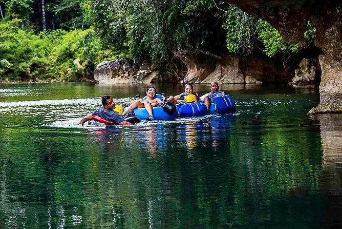 Private Tour of Cave Tubing and Zip-Line From Hopkins Village