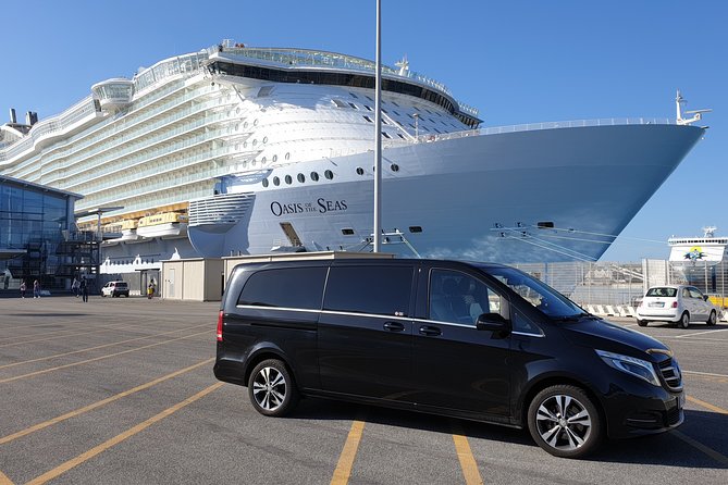 Private Transfer From Civitavecchia Port to Fiumicino Airport Van Mercedes V