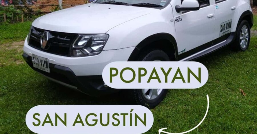 Private Transfer From Popayan to San Agustín