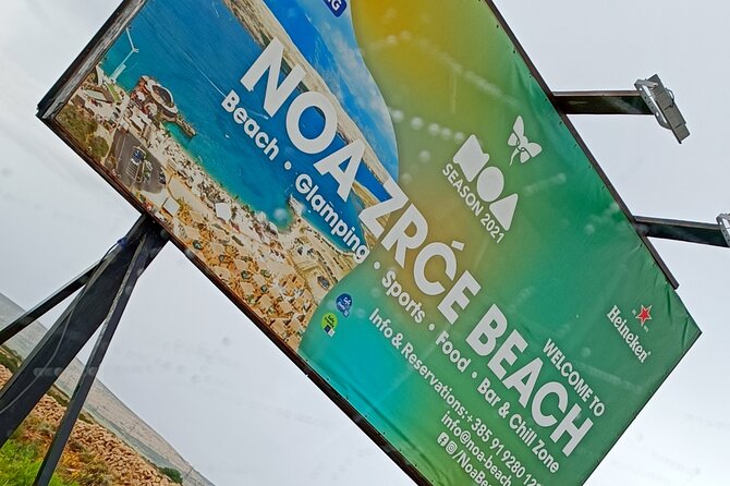 Private Transfer: Zadar Airport  Novalja (Zrce Beach)