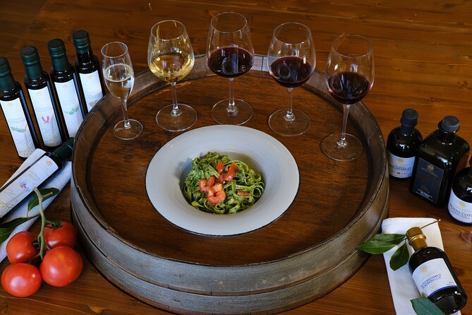 Private Tuscan Lunch With Wine & Evo Oil Tasting in the Vineyard