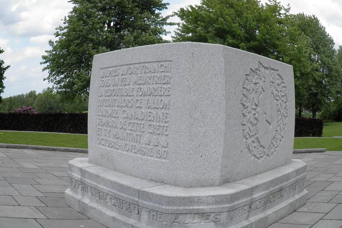 Private Vimy and Belgium Canadian Battlefield Tour From Bruges - Itinerary Highlights
