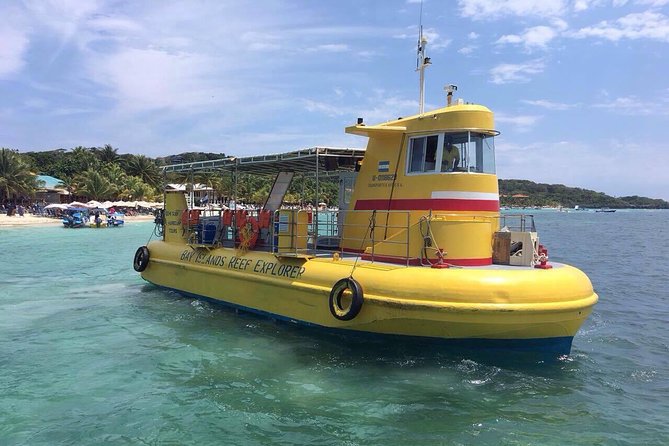 Roatan Glass Bottom Boat Tour and Beach - Overview of the Tour