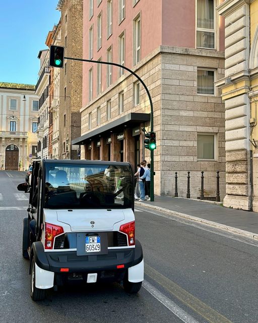 Rome: Private Tour by Golf Cart With Pickup