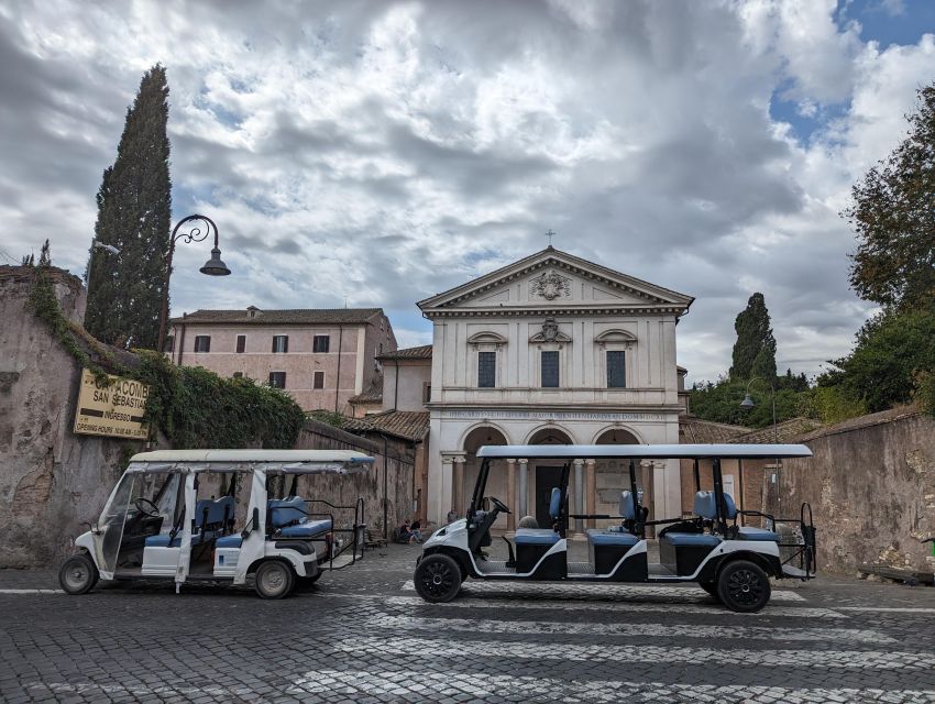 Rome:Appian Way & Catacombs Golf Cart Tour-Official Provider